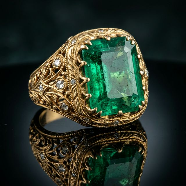 Antique Ruby Ring
